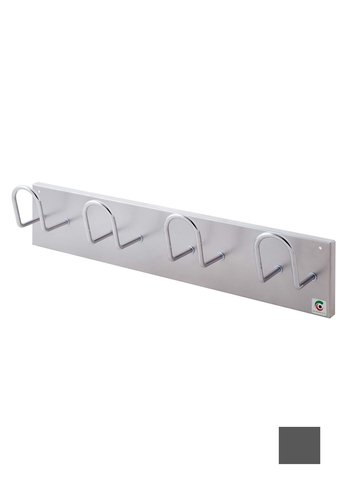 CILINDRO - PERCHERO PARED 4 COLGADORES GRA (Ref.H-14 GRAFITO)