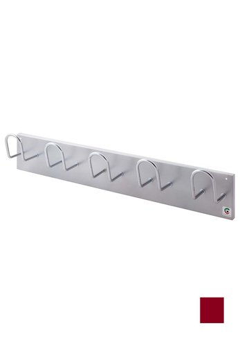 CILINDRO - PERCHERO PARED 5 COLGADORES BUR (Ref.H-15 BURDEOS)