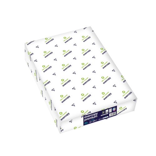 CLAIREFONTAINE - PAPEL RECICLADO A3 EVERCOPY PREMIUM 80g 500h (Ref.1904C)
