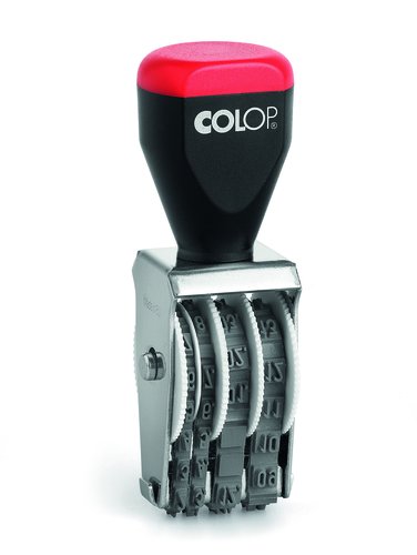 COLOP - FECHADOR MANUAL 04000SD 4mm MES EN NUMERO (Ref.1333849/04000SD)
