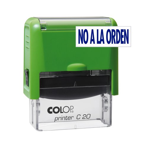 COLOP - SELLO e.A. C20 NO A LA ORDEN (Ref.156288/C20 NO A LA)