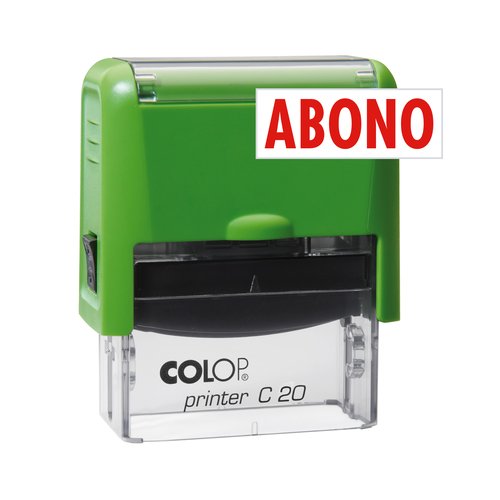 COLOP - SELLO ent.AUT. PRINTER C20 (38x14 mm.) "ABONO" (Ref.300000/P20N ABONO)