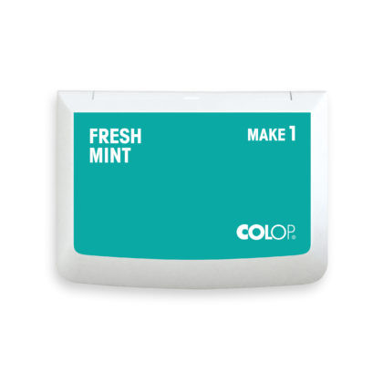 COLOP - TAMPÓN MAKE1 COLOR MENTA FRESCA 50X90 MM (Ref.155124)