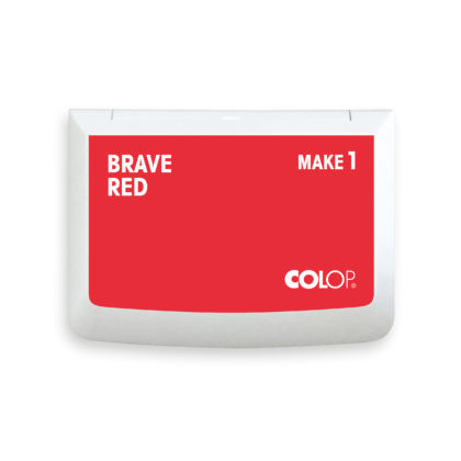 COLOP - TAMPÓN MAKE1 COLOR ROJO VALIENTE 50X90 MM (Ref.155111)