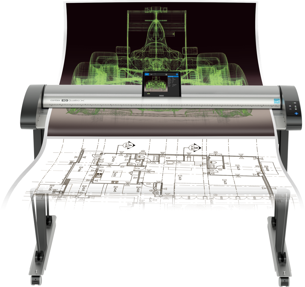 CONTEXT - CONTEX Escaner IQ Quattro X 4450 + 5200D549 License Key + 9691A608 Software + 2200H017017 Pedestal (Ref.5200D018046_4450)