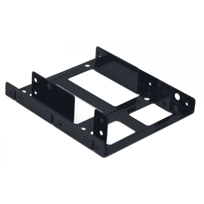 COOLBOX - Adaptador BAHIA 3.5 A 2*2.5 (SSD) METAL (Ref.COO-AB3525X2)