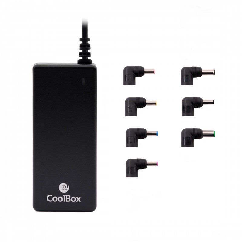 COOLBOX - Adaptador portátil automático 65W 14puntas (Ref.COO-NB065-0)