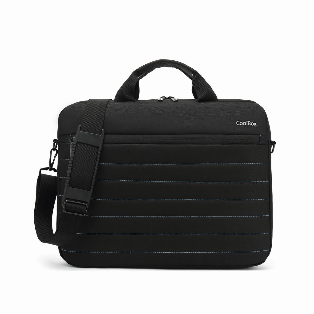 COOLBOX - Maletin Portatil 14" Negro-Impermeable (Ref.COO-BAG14-1N)