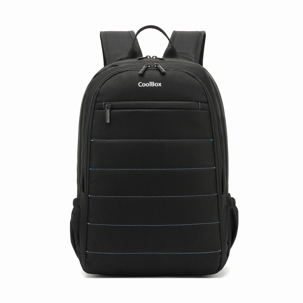 COOLBOX - Mochila Portatil 15.6" Negro - Impermeable (Ref.COO-BAG15-2N)