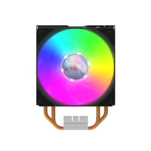 COOLER MASTER - Hyper 212 LED Turbo ARGB Carcasa del ordenador Enfriador 12 cm Negro, Plata 1 pieza(s) (Ref.RR-212TK-18PA-R1)