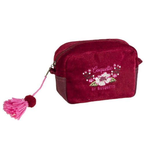 COQUETTE - ESTUCHE CUADRADO NECESER BY BUSQUETS 16 X 11 X 8 CM. (Ref.16020090700)