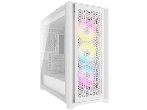CORSAIR - CAJA ICUE 5000D RGB AIRFLOW CRISTAL TEMPLADO BLANCA (Ref.CC-9011243-WW)