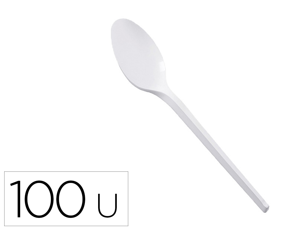 CUCHARA PS REUTILIZABLE 170MM -PAQUETE 100U- (Ref.35037)