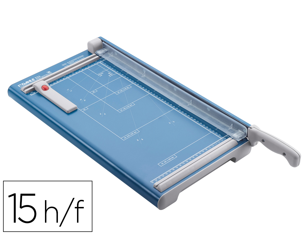 DAHLE - CIZALLA de PALANCA 534
Corte: Longitud 460mm y capacidad 1,5mm ± 15h (Ref.00534-21249)