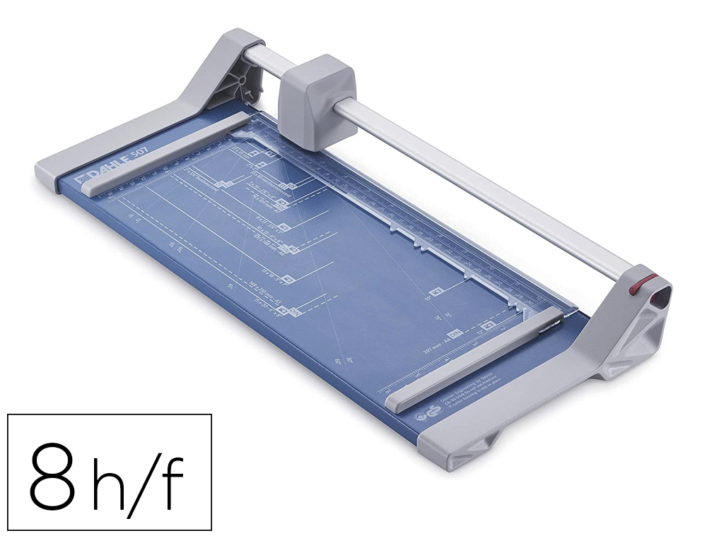 DAHLE - CIZALLA DE RODILLO 507 A4 GRIS/AZUL (Ref.00507-24040)