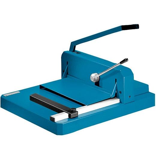 DAHLE - GUILLOTINA MANUAL 842
Corte: Longitud 430mm y capacidad 30mm ± 300h (Ref.00842-01090)