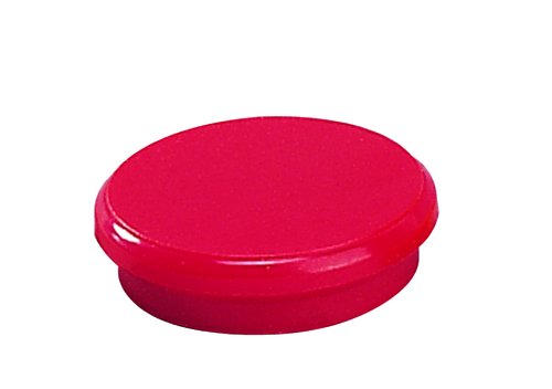 DAHLE - IMANES REDONDOS 24 mm ROJO BOTE de 10 (Ref.95524-21417)