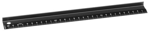DAHLE - REGLA DE CORTE 30cm NEGRA (Ref.10683-15829)