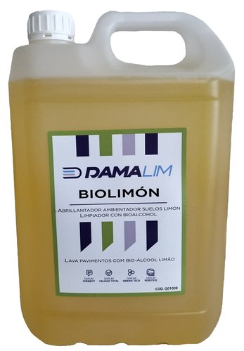 DAMALIM - JABON SUELO BIO LIMON 5 LITROS (Ref.Q01008)