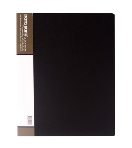 DATA BANK - CARPETA FUNDAS (TARIFARIO) PP RIGIDO A4 20 F. NEGRO (Ref.9FMT20-9)