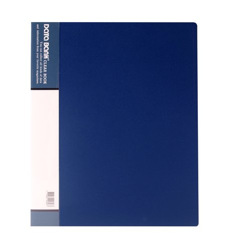 DATA BANK - CARPETA FUNDAS (TARIFARIO) PP RIGIDO A4 30 F. AZUL (Ref.9FMT30-3)