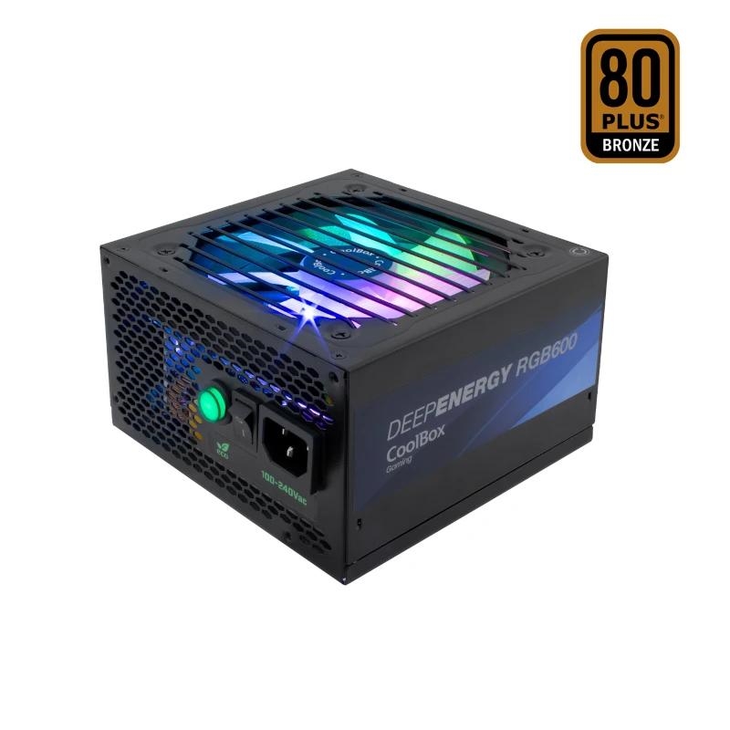 DEEP GAMING - Deepgaming Fuente Alimentacion 600 W 80+Bronze (Ref.DG-PWS600-MRBZ)