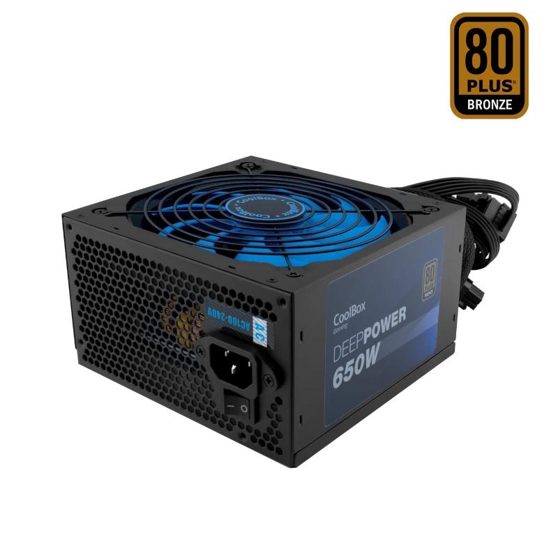 DEEP GAMING - Deepgaming Fuente alimentacion 650w 80+ bronze (Ref.DG-PWS650-85B)