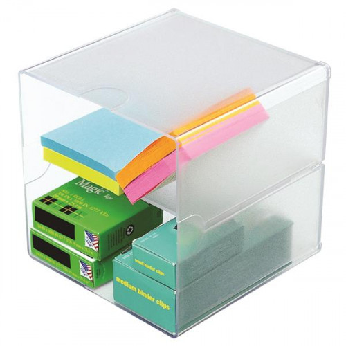 DEFLECTO - ORGANIZADOR MODULAR CON DIVISOR TRANSPARENTE (Ref.350701)