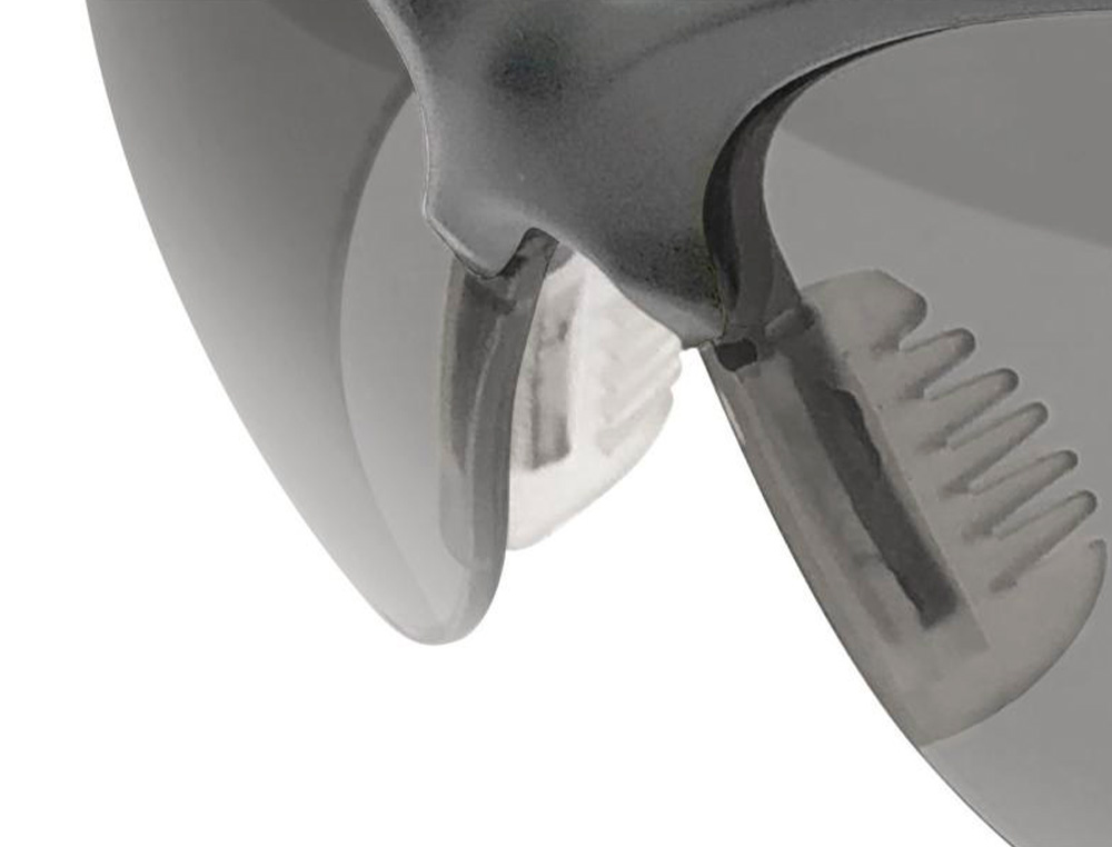 DELTAPLUS - GAFAS DE PROTECCION POLICARBONATO AHUMADO DISEÑO DEPORTIVO AV-AR UV400 (Ref.IRAYAFU)