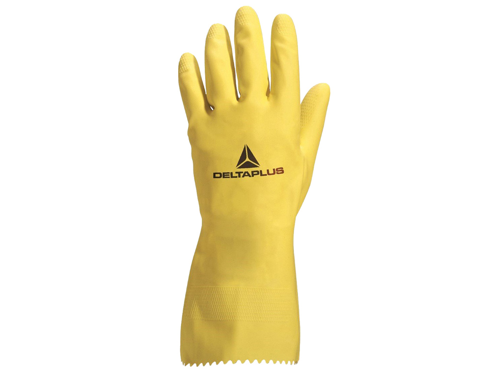 DELTAPLUS - GUANTES DE NITRILO DESECHABLE NEGRO CAJA DE 100 UNIDADES TALLA 6-7 (Ref.V1450B10006)
