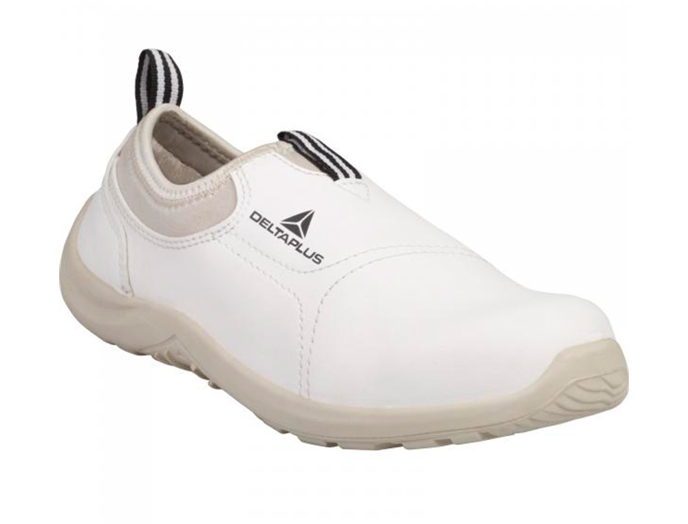 DELTAPLUS - ZAPATOS DE SEGURIDAD MICROFIBRA PU SUELA PU MONO-DENSIDAD COLOR BLANCO TALLA 37 (Ref.MIAMIS2BC37)