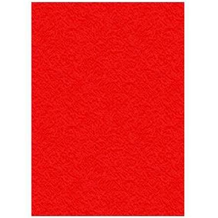 DISPLAST - TAPAS ENCUADERNACIÓN CARTON COFRADO 900GR A4 COLOR ROJO -PAQUETE 50U- (Ref.9057)