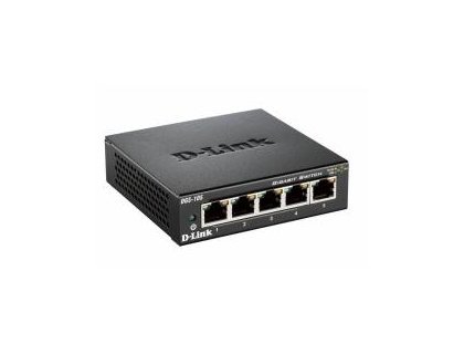 D-LINK - Switch Switch 5x10/100Mbps Metal (Ref.DES-105)