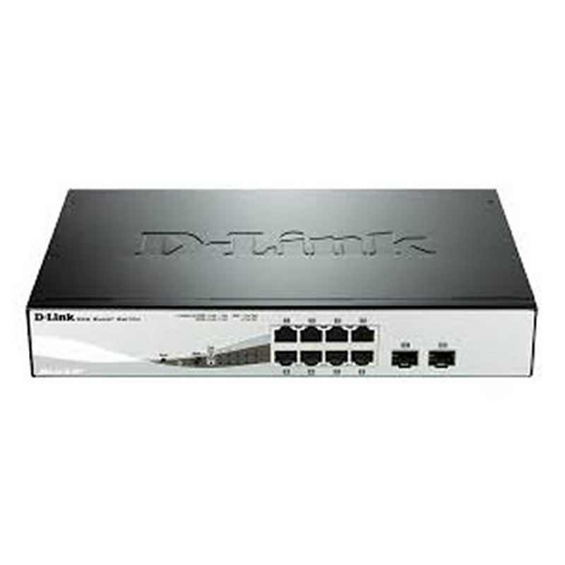 D-LINK - Switch 8xGB PoE 2xSFP (Ref.DGS-1210-08P/E)