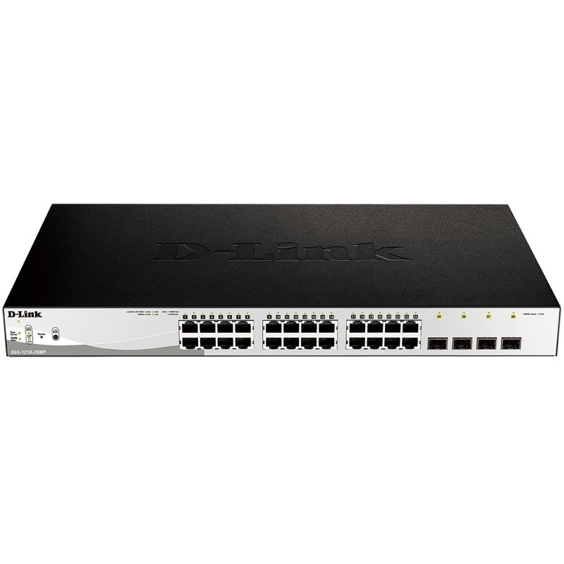 D-LINK - Switch 24xGb PoE+ 4xSFP Com (Ref.DGS-1210-28MP/E)