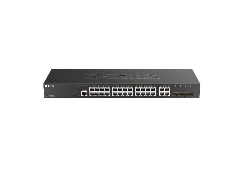 D-LINK - Switch L2 24XGB 4xGbE/SFP (Ref.DGS-2000-28)