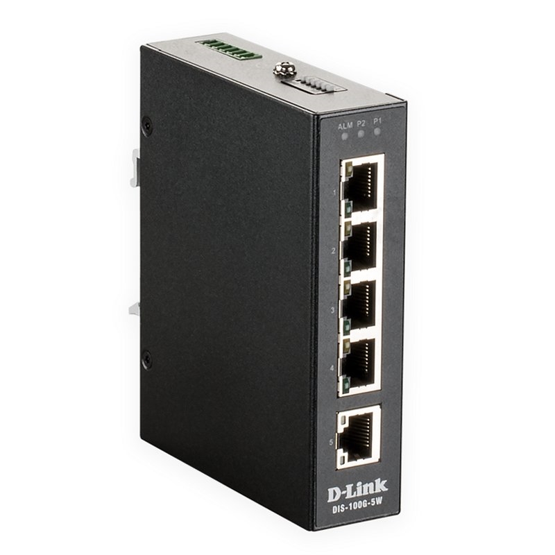 D-LINK - Switch Industrial 5xGB (Ref.DIS-100G-5W)