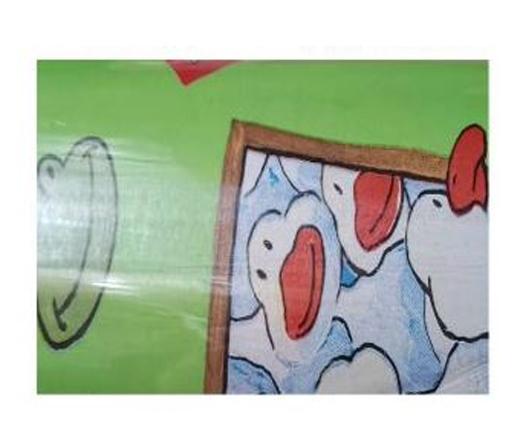 DM - BOBINA DE PAPEL DE REGALO 31CMX70M S/100 DISEÑO 31-16 ESTAMPADO MULTICOLOR (Ref.1-BOB31-06)