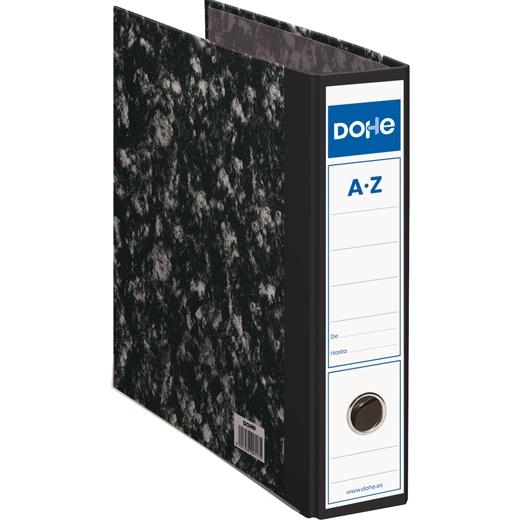 DOHE - ARCHIVADOR ARCHINOVO PALANCA A4 LOMO ANCHO NEGRO JASPEADO (Ref.09117 UNT)