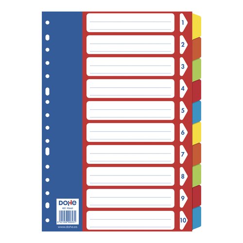 DOHE - SEPARADOR CART..Fº ps.1- 10 (Ref.90643)