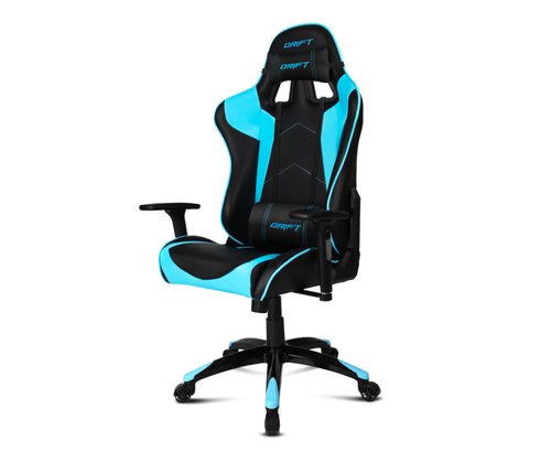 DRIFT - Silla Gaming DR300 Negro/Azul (Ref.DR300BL)