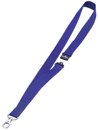 DURABLE - CINTA DE SEGURIDAD PARA PORTANOMBRES AZUL OSCURO (Ref.813707)