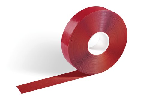 DURABLE - MARCAJE SUELO DURALINE STRONG AUTOADHESIVO CINTA ROJO (Ref.172503)