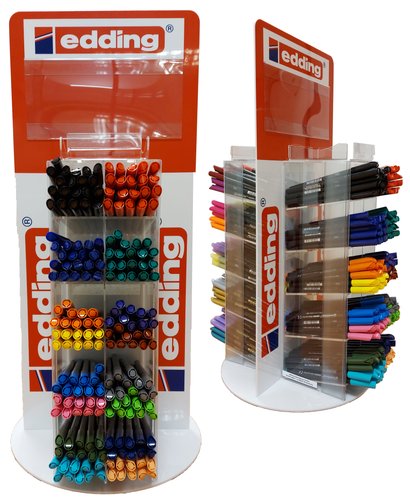 EDDING - EXPOSITOR GIRATORIO 1200 + 400 ROTULADORES (Ref.52049-12)