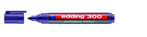 EDDING - MARCADOR PERMANENTE 300 CONICO VIOLETA (Ref.300-08)