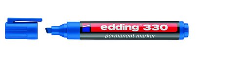 EDDING - MARCADOR PERMANENTE 330 BISELADO AZUL CLARO (Ref.33010)