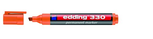 EDDING - MARCADOR PERMANENTE 330 BISELADO NARANJA (Ref.33006)