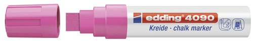 EDDING - MARCADOR TIZA LIQUIDA 4090 BISELADO ROSA (Ref.409069)