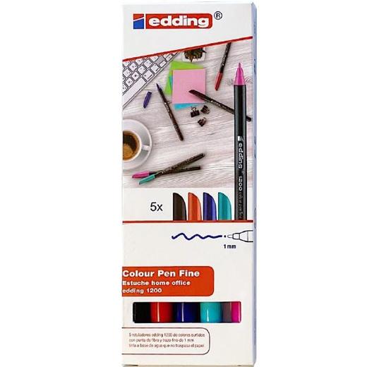 EDDING - PACK 1200 HOME OFFICE (Ref.1200-5-S)