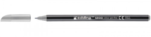 EDDING - ROTULADOR FIBRA 1200 PASTEL GRIS PLATA (Ref.1200026)